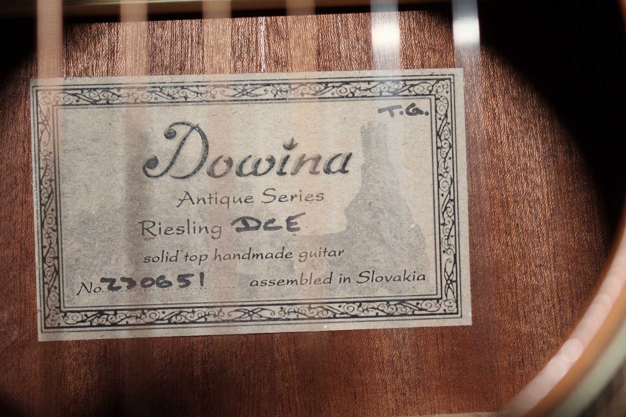 Gitara elektroakustyczna Dowina Resling