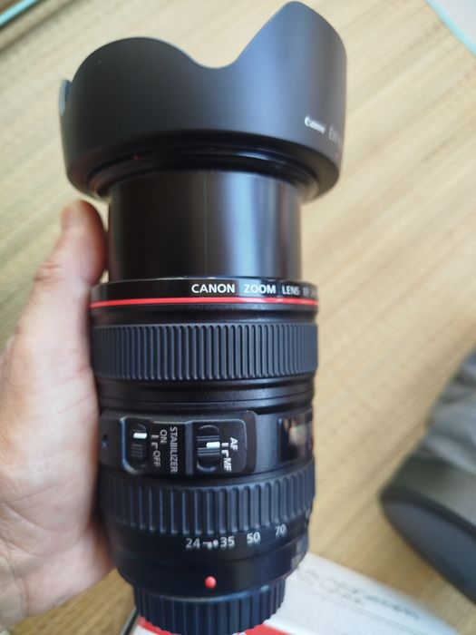 Canon EF 24-105mm f4L IS USM como nova