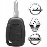 NOWA Obudowa kluczyka pilota RENAULT / NISSAN / OPEL