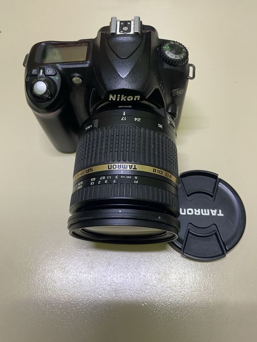 Фотоаппарат Nikon D50 объектив Tamron SP AF 17-50mm