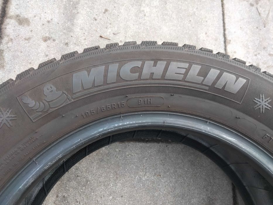 4 x opony zimowe 195/65/R15 MICHELIN ALPIN 5 7,5mm idealne