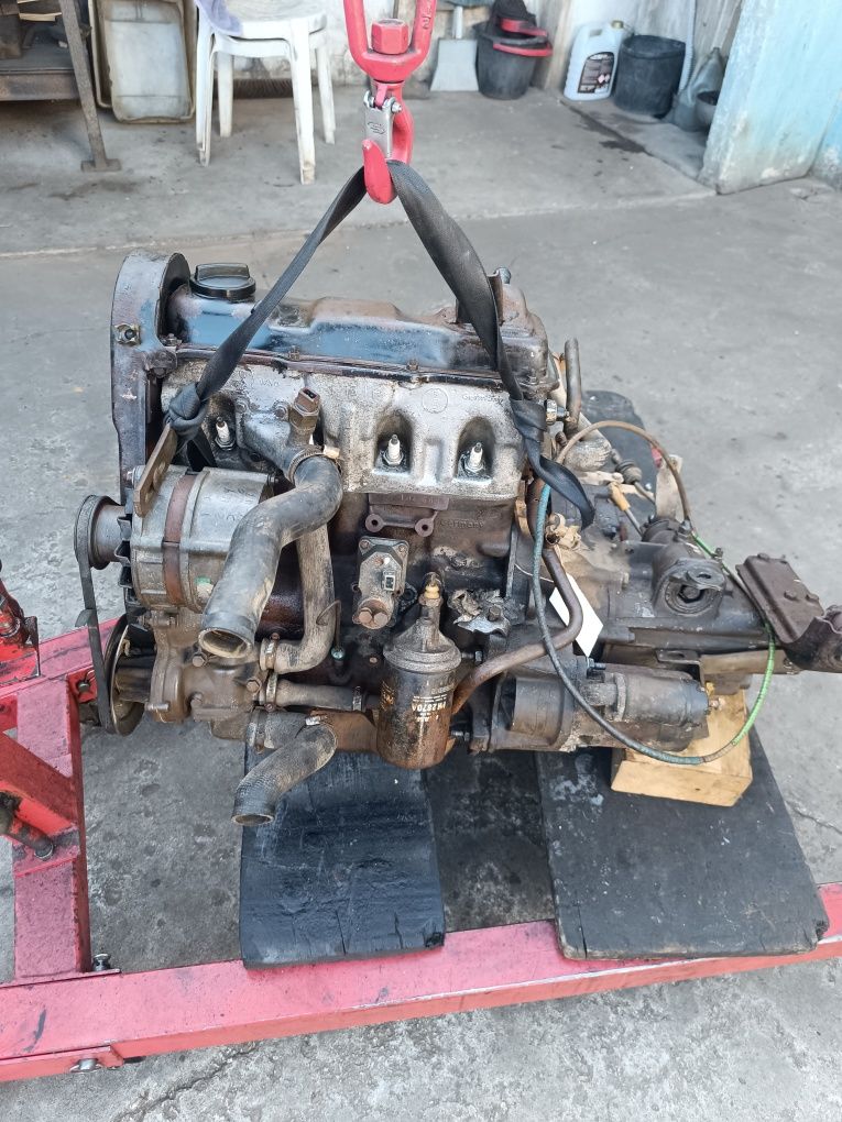 Motor golf mk1 GTI 1.6cc c/caixa 4 vel