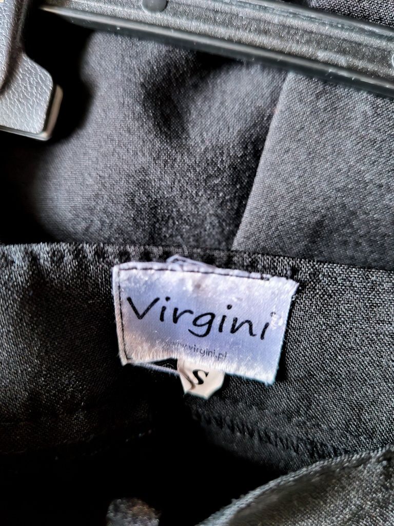Spódnica plisowana Virgini S old school czarna