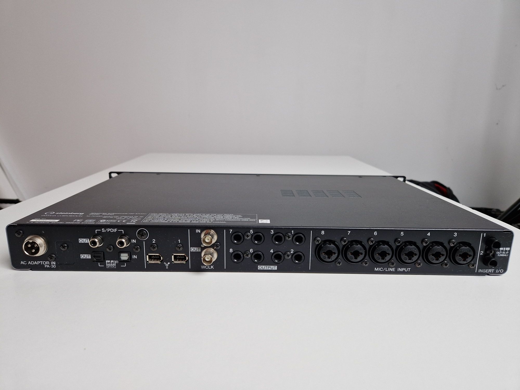Steinberg MR 816x interface audio z DSP