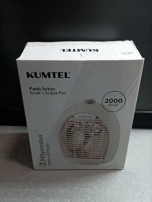 Тепловентилятор спіральний Kumtel LX-6331