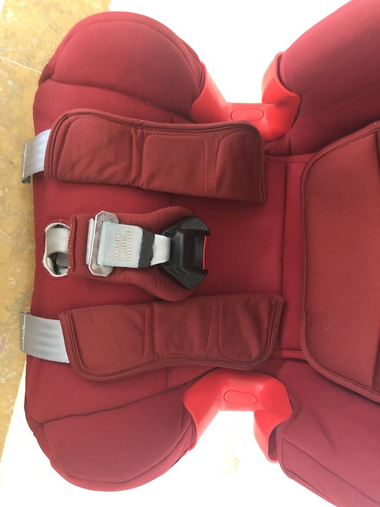 Cadeira auto BRITAX ROMER ADVANSAFIX II SICT vermelha grupo 2 e 3