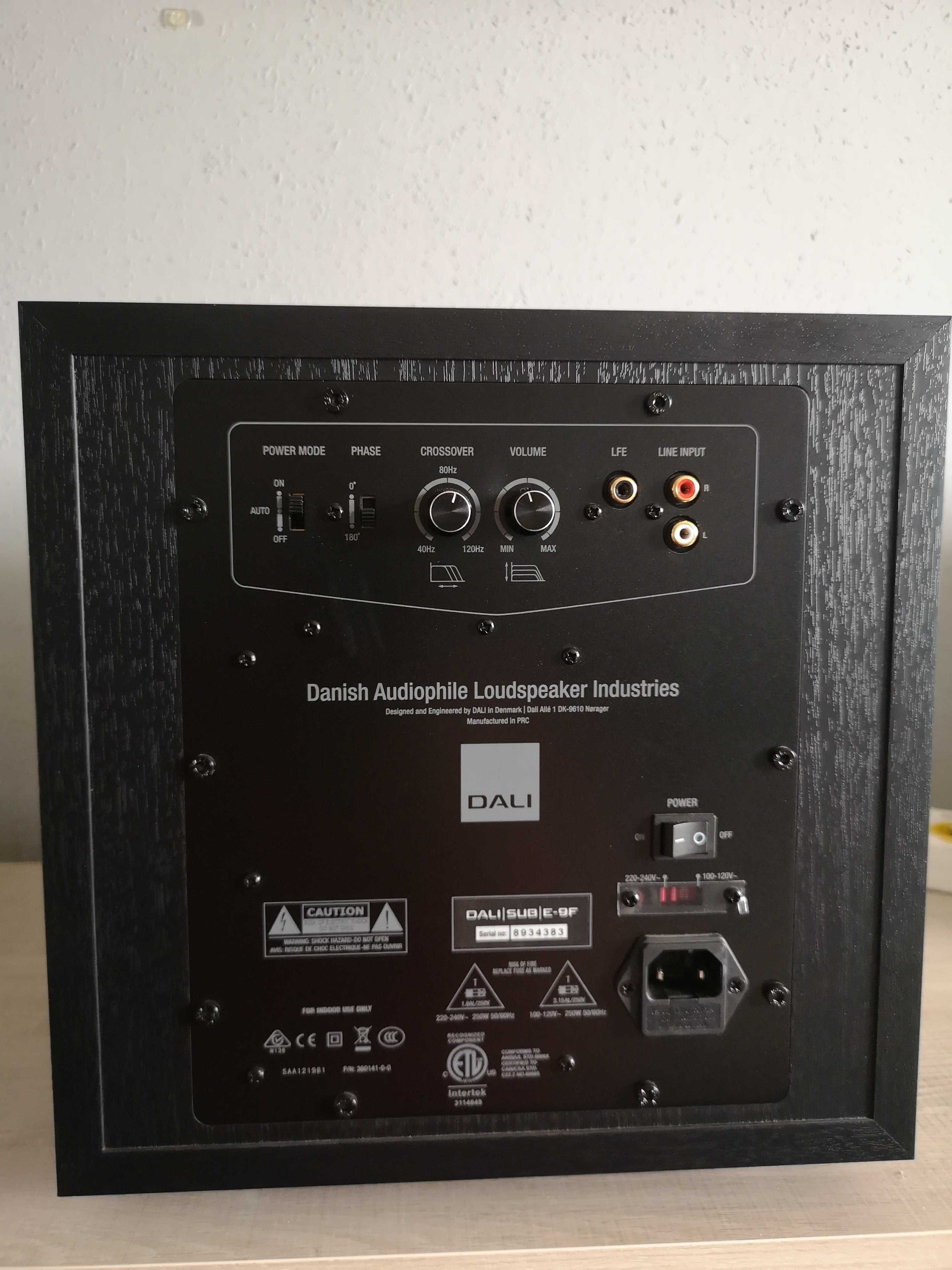 Subwoofer Dali SUB E-9F