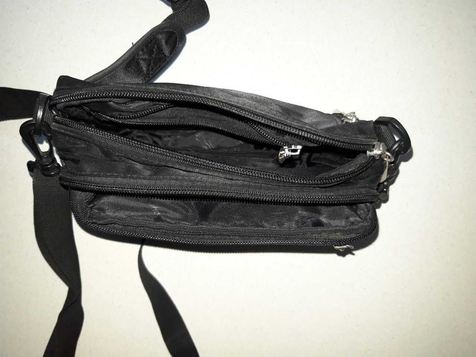 Барсетка сумка  мужская черная