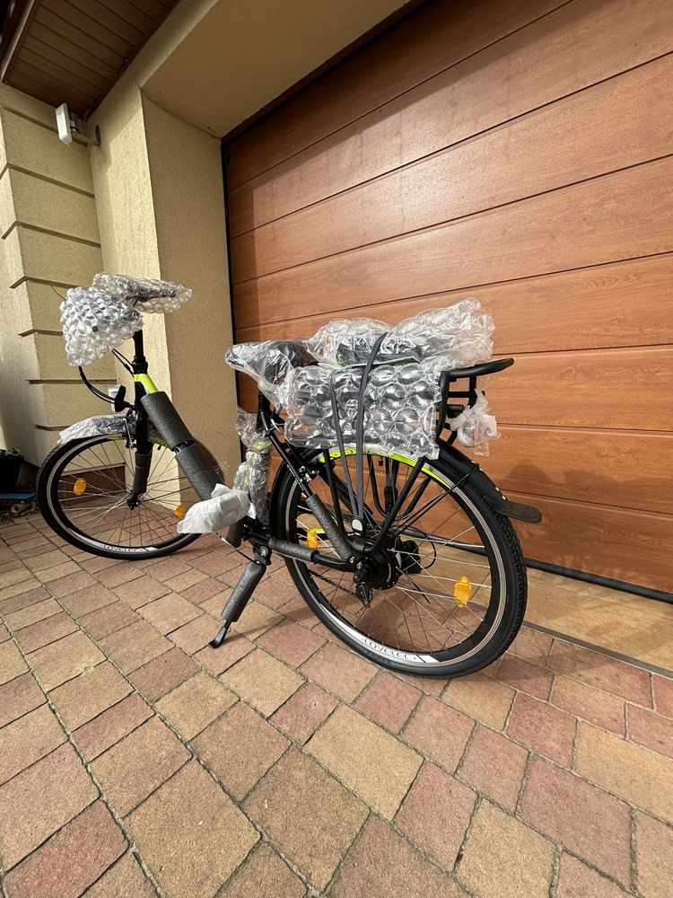 Miejski rower elektryczny LOVELEC (rama 18''), Nowy, Gwarancja