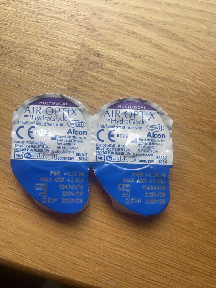 Линзы Air optix multifocal