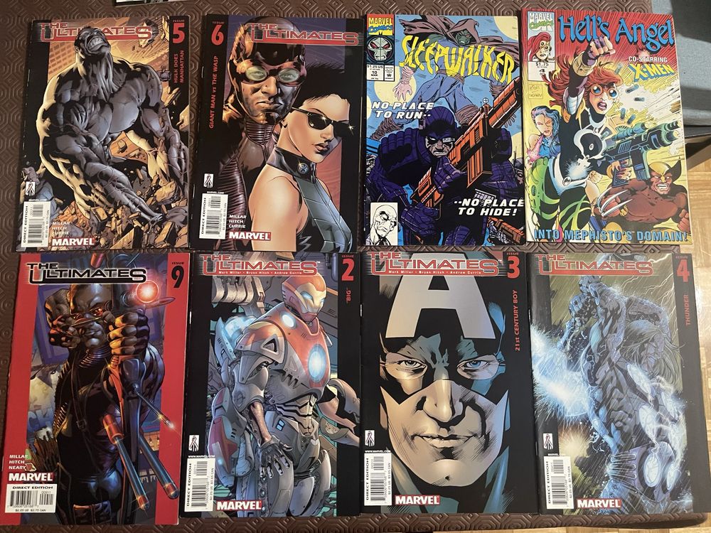 Lote BD Marvel comics