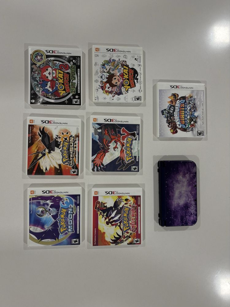 New Nintendo 3ds XL edição especial com jogos