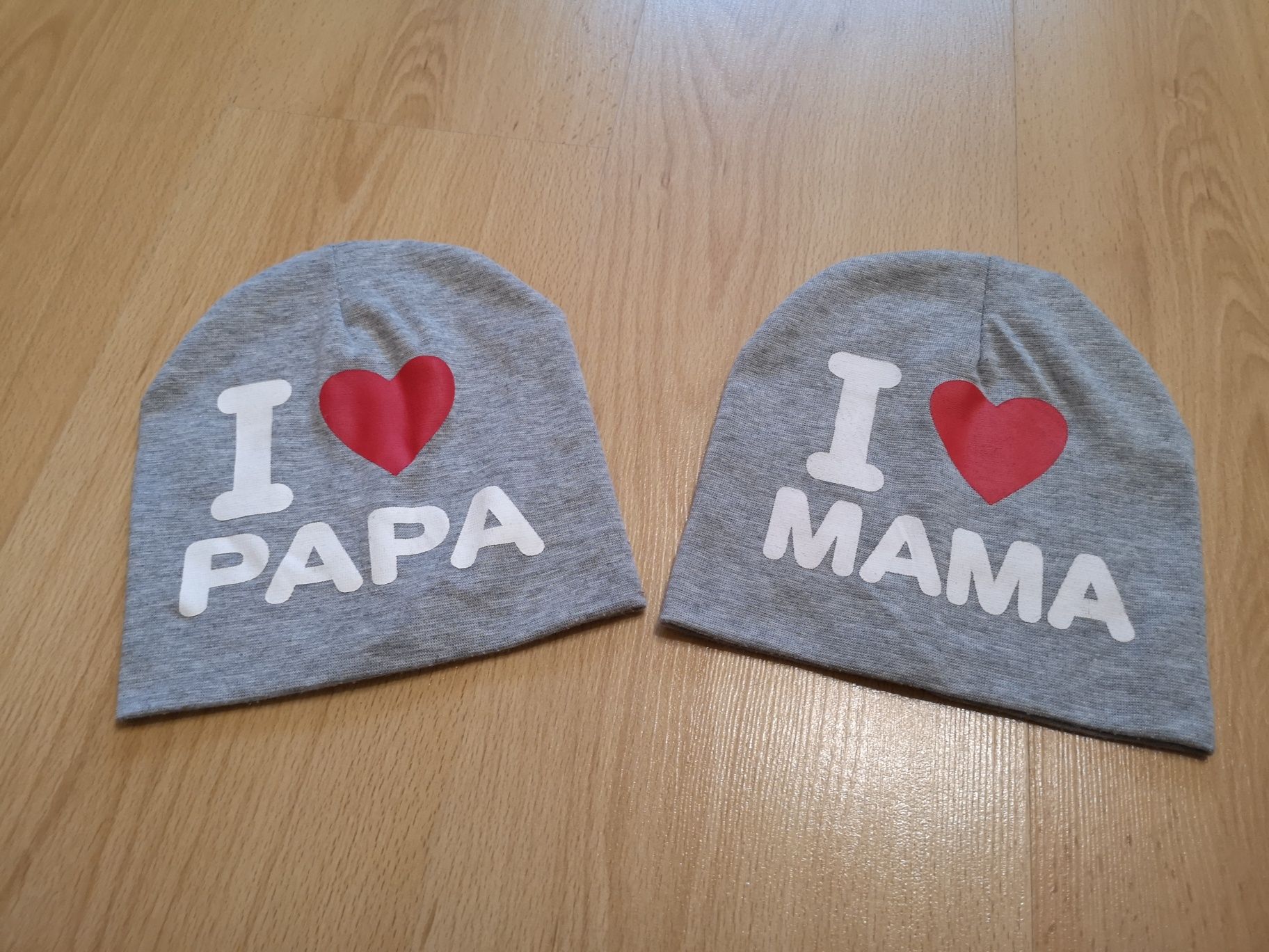 Czapki I love mama papa 86/92