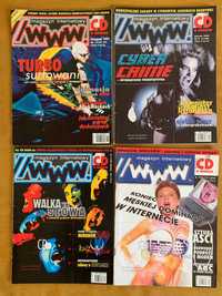 Magazyn Internetowy WWW nr 7, 9, 12 i 15 z lat 1997/98 (4 egz.)