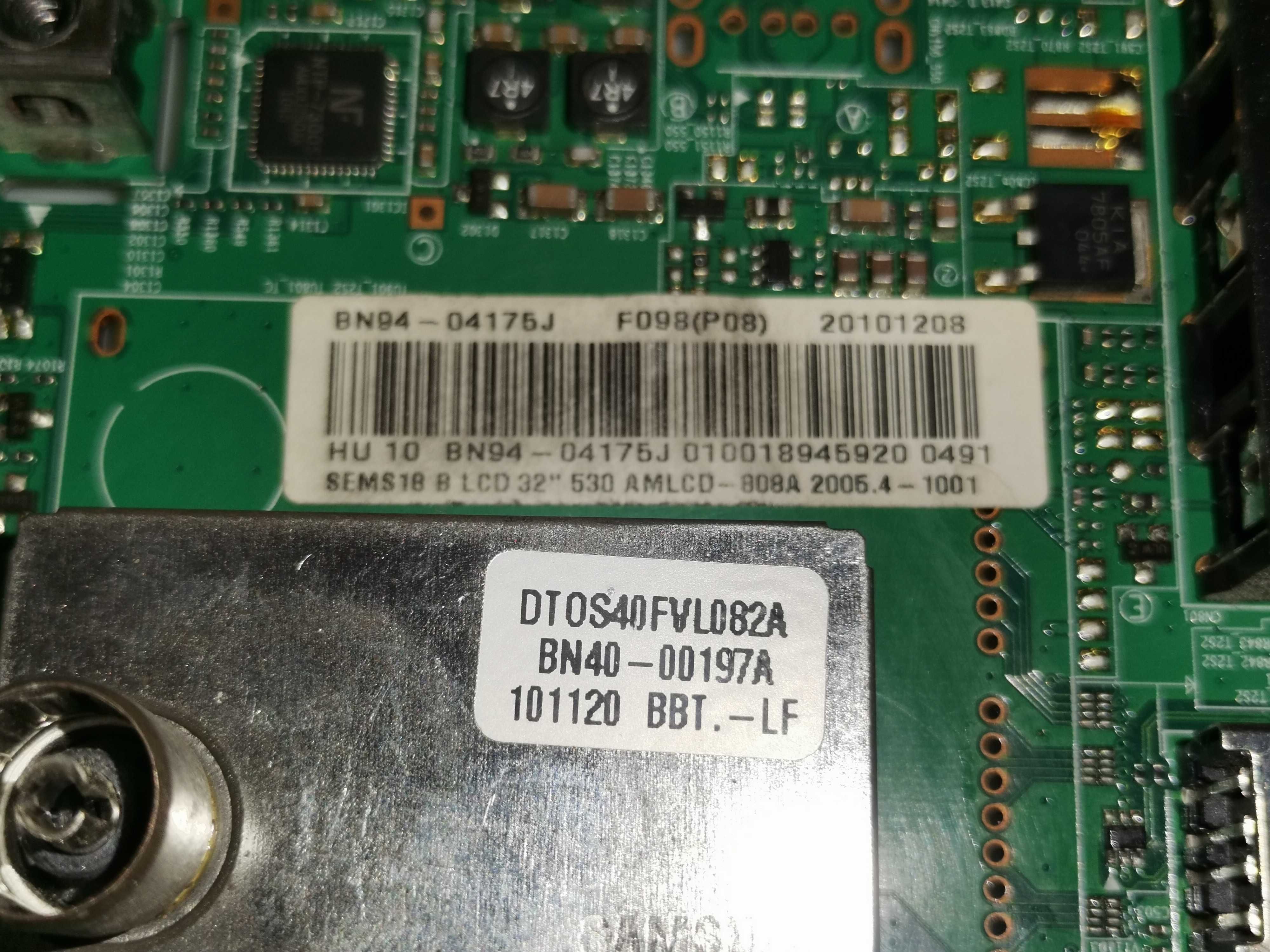 Mainboard Samsung LE32C530 BN41- 0 1 5 3 6 B  BN94- 0 4 1 7 5 J