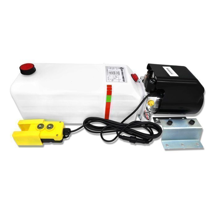 Agregat Hydrauliczny 2,0kW 12V 11L Pompa Zasilacz KIPRA Przyczep[0274]