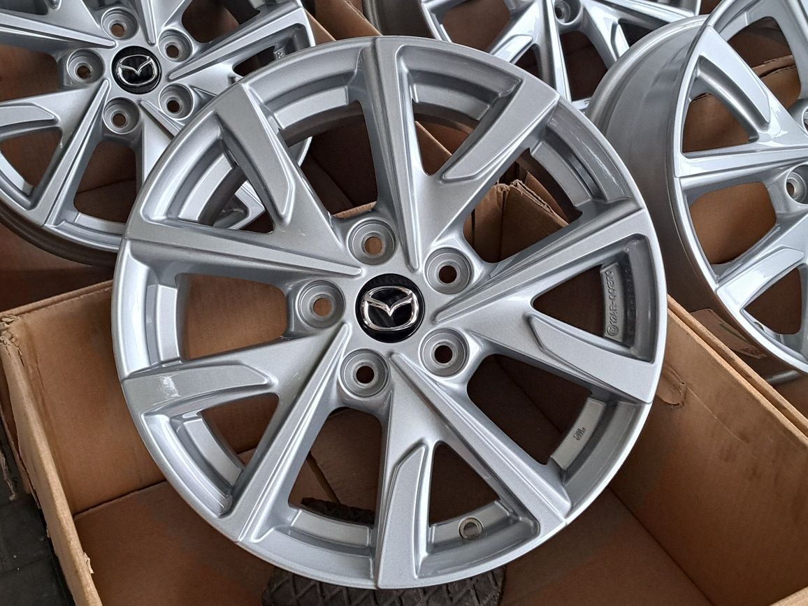 Alufelgi MAZDA 16 NOWE 5x114,3 MPV 3 5 6 CX-3 MX-5 MX-6 INNE! SREBRNE