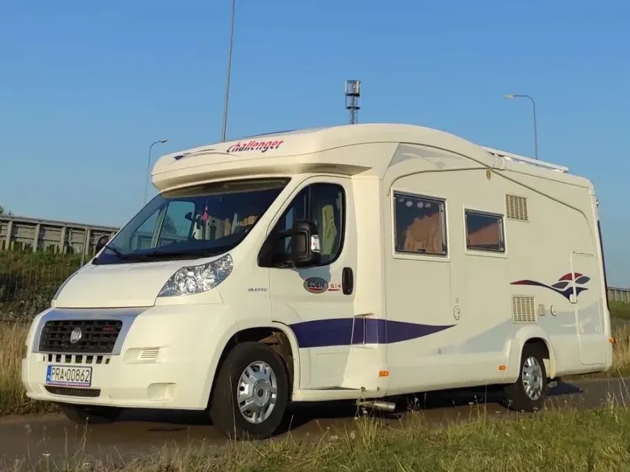 Fiat Ducato Challenger Eden 614  kamper półintegra Fiat Ducato Challenger Eden 614, 3.0 MultiJet 160 KM