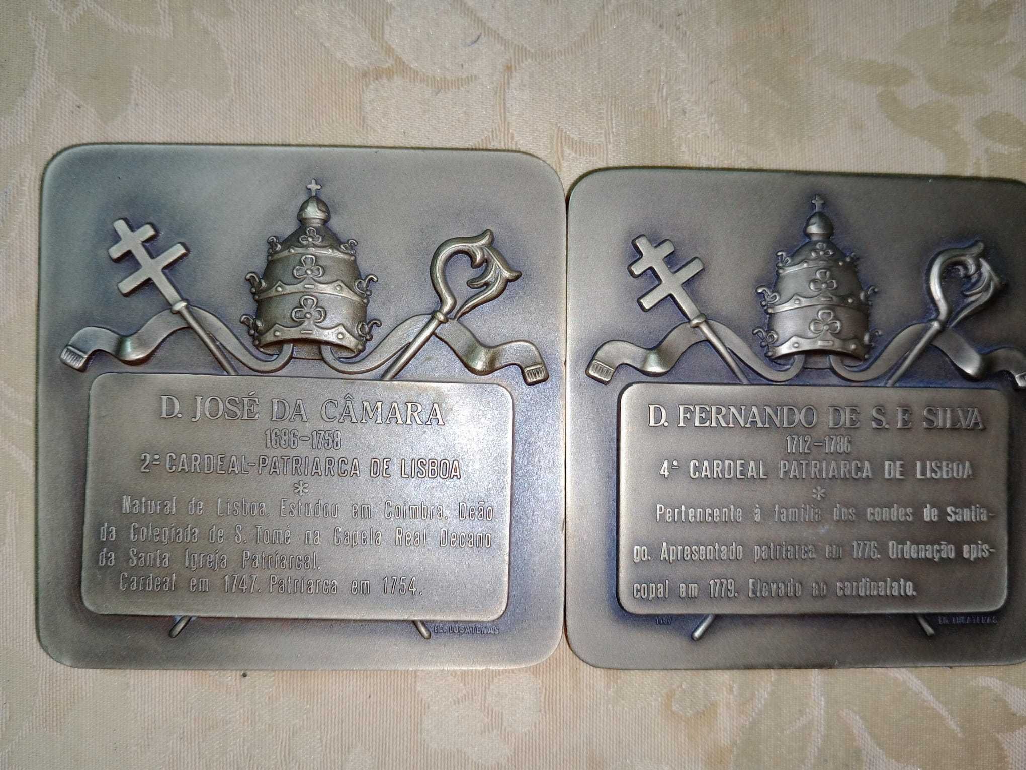 Medalhas em Bronze - Cardeais de Lisboa