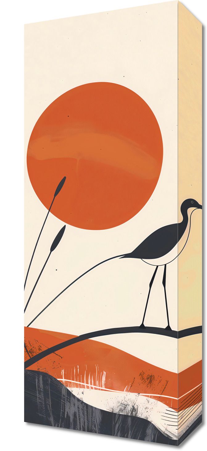 Obraz 20x50cm Ciepło Zachodów