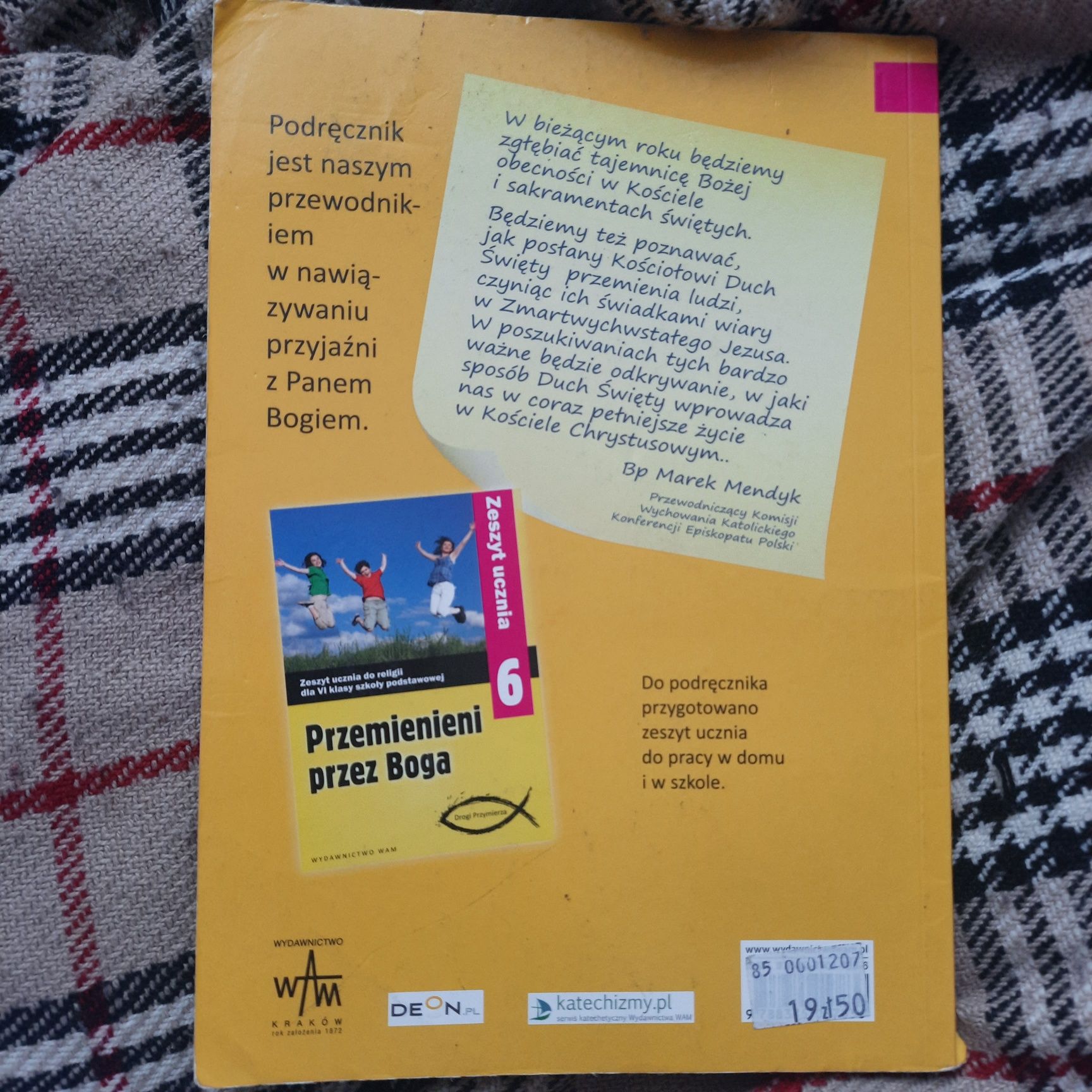 Podręcznik do religii dla 6 klasy szkoły podstawowej  przemienieni prz