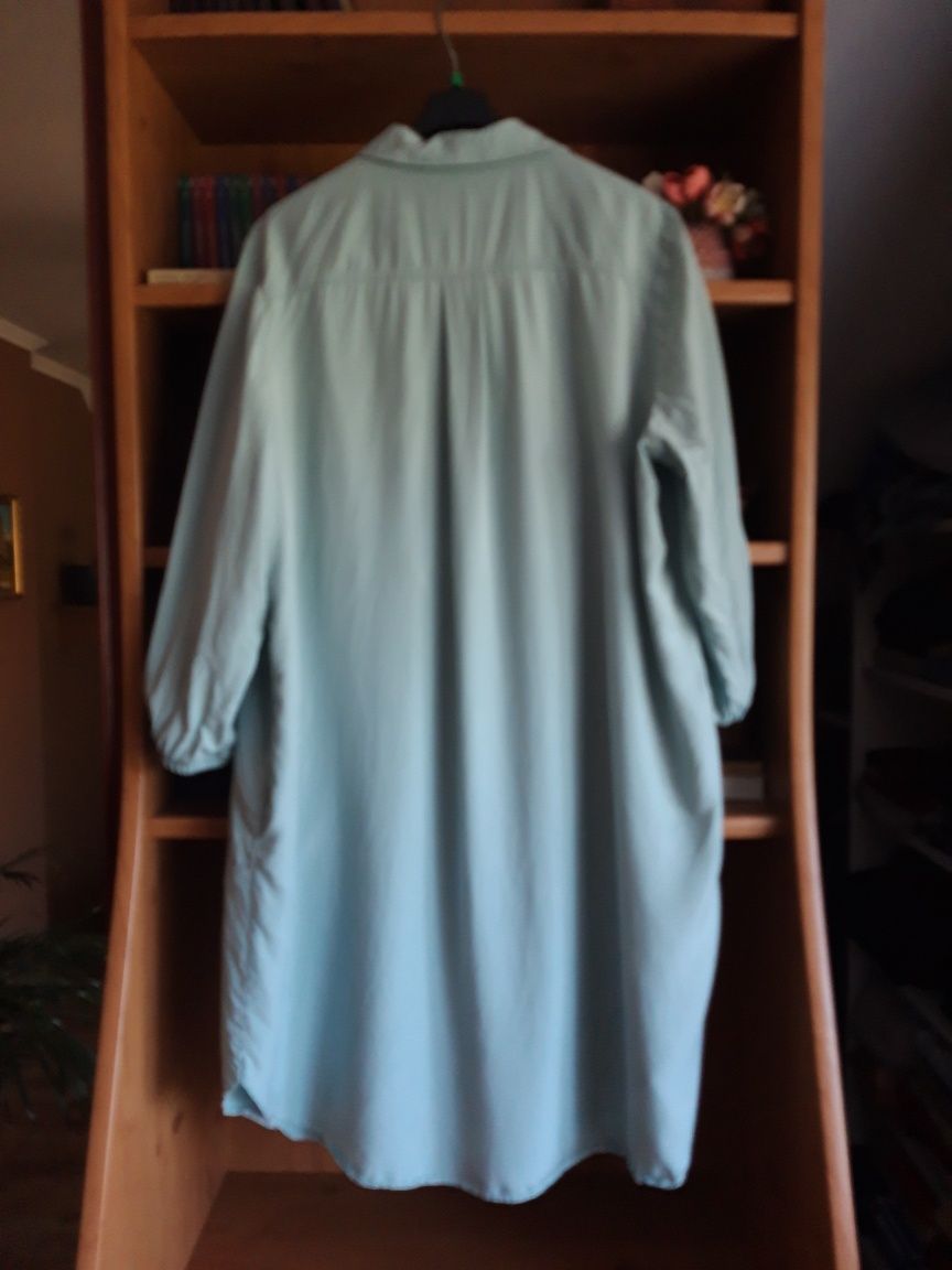 Śliczna sukienka koszulowa, dłuższa koszula rozmiar  48/50/52  5XL
