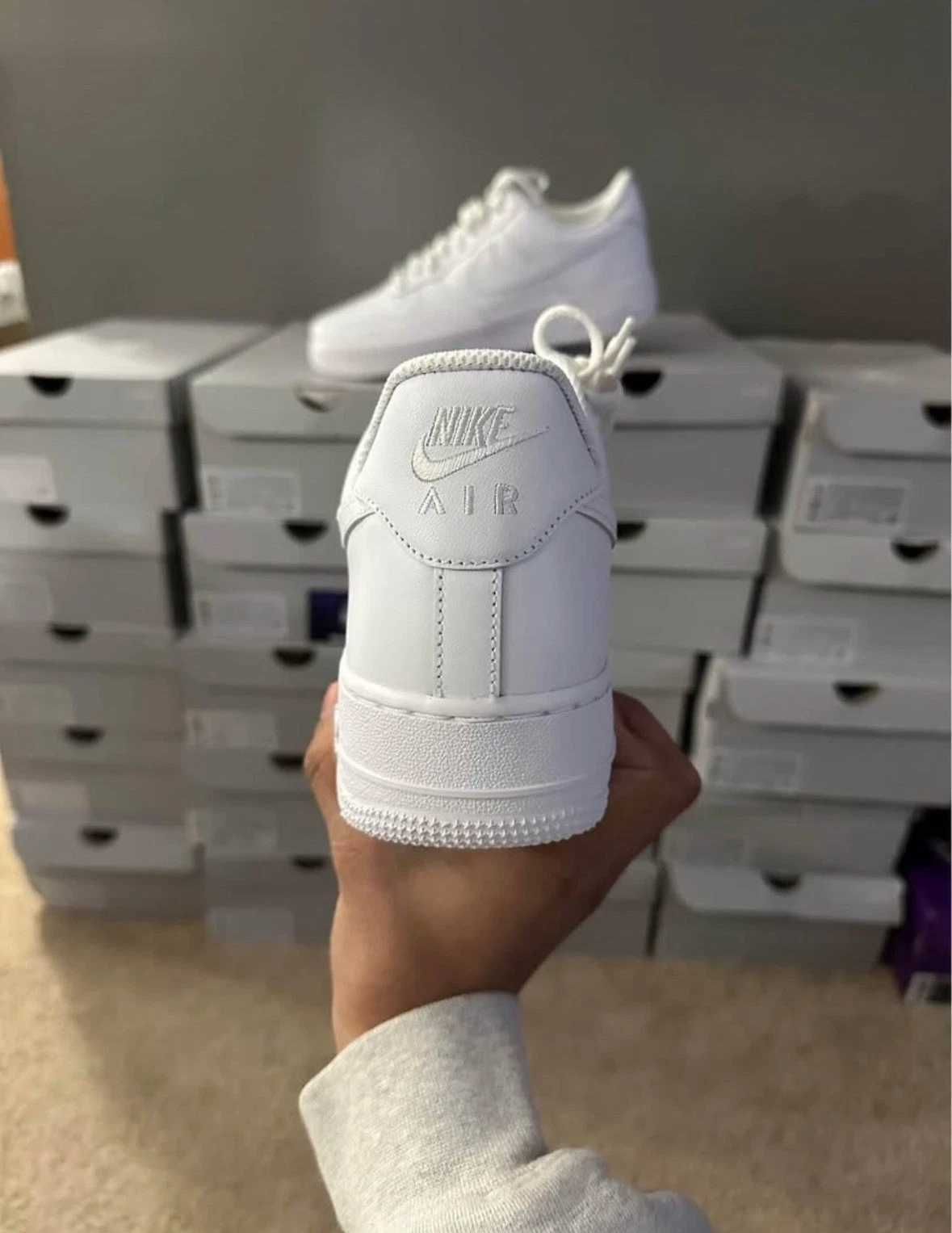 Buty Nike AirForce1White Damskie iMeskie Rozmiar.41