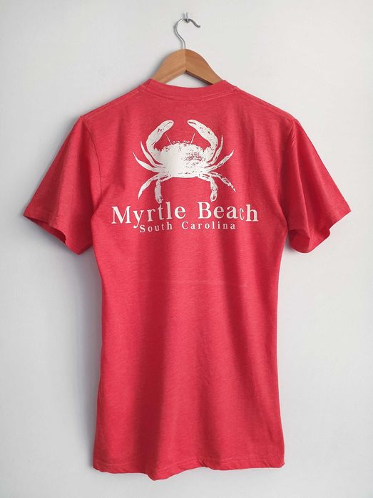 Koszulka T-shirt Nadruk Krab Myrtle Beach South Carolina Mahi Surf Co