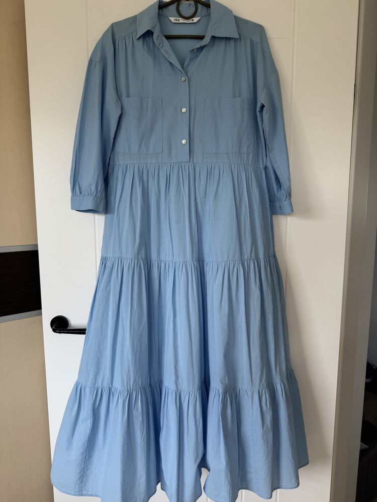 Piękna sukienka Zara 100 % cotton