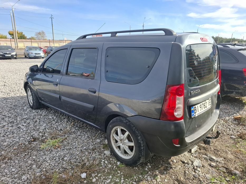 Dacia logan MCV А/С 1,6 газ-бенз 7 місць