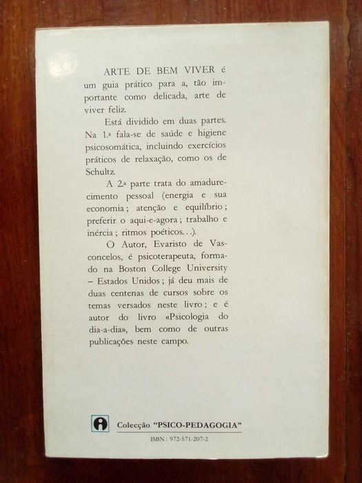 Evaristo de Vasconcelos - Arte de bem viver