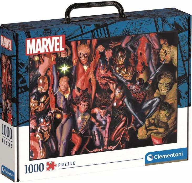 Puzzle 1000 elementów. Marvel. Clementoni. Nowy Produkt