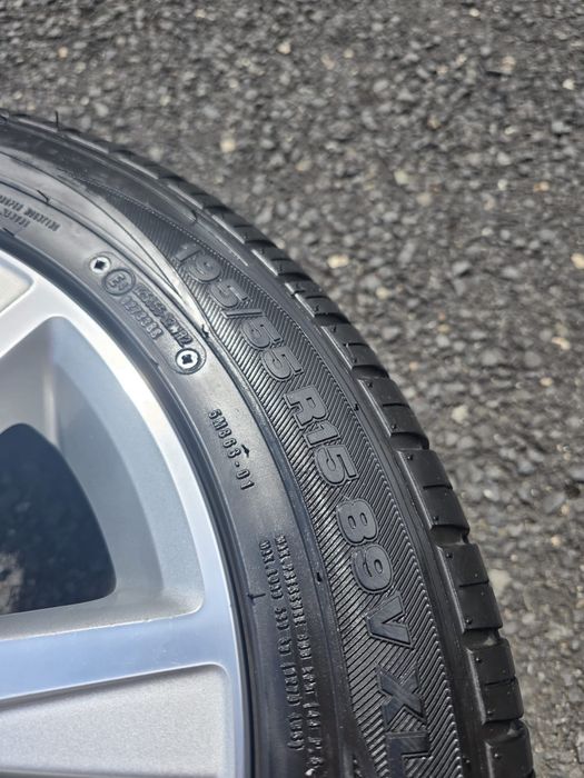 Komplet opon letnich 195/55/15 oraz 185/60/15 6mm firestone zeetex