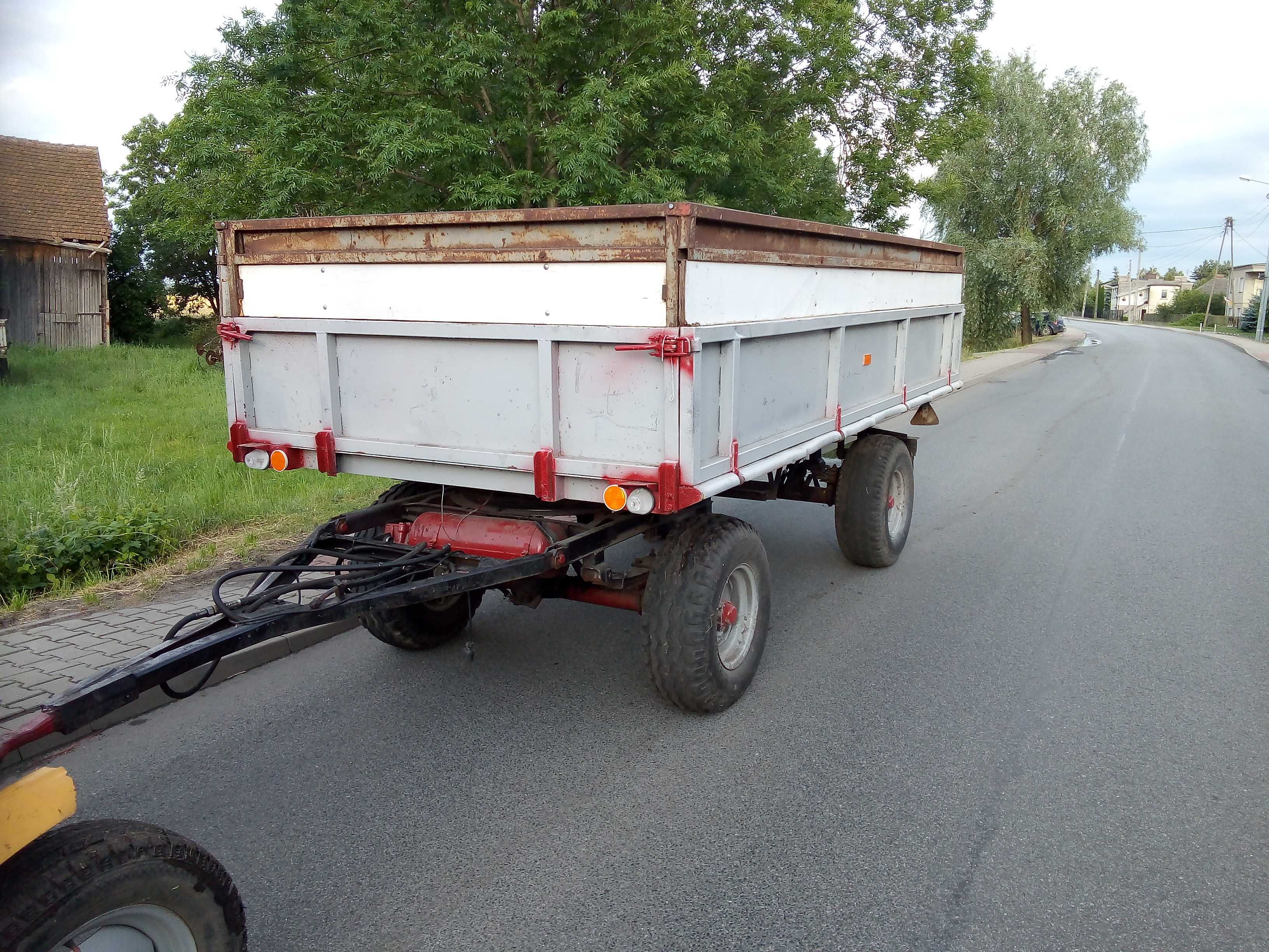 Przyczepa ROLNICZA Meprozet Kościan T 058/1 Wywrota na dwie strony