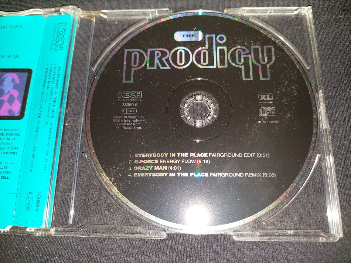 Prodigy Everybody In The Place CD 1997