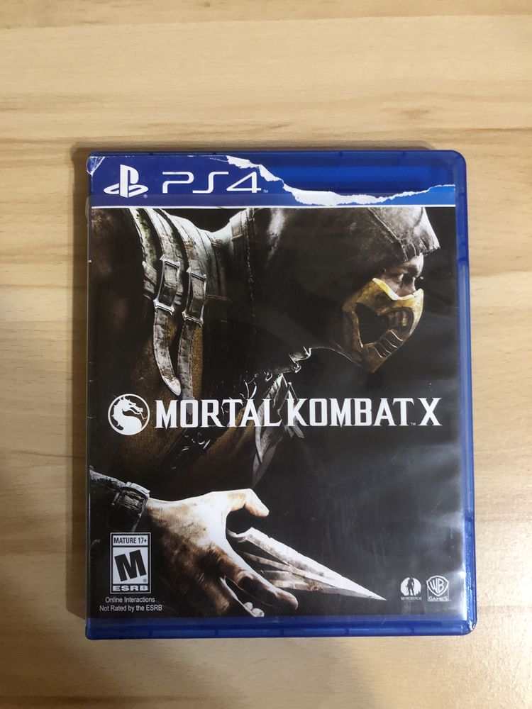 Диск PS4,Mortal kombat X