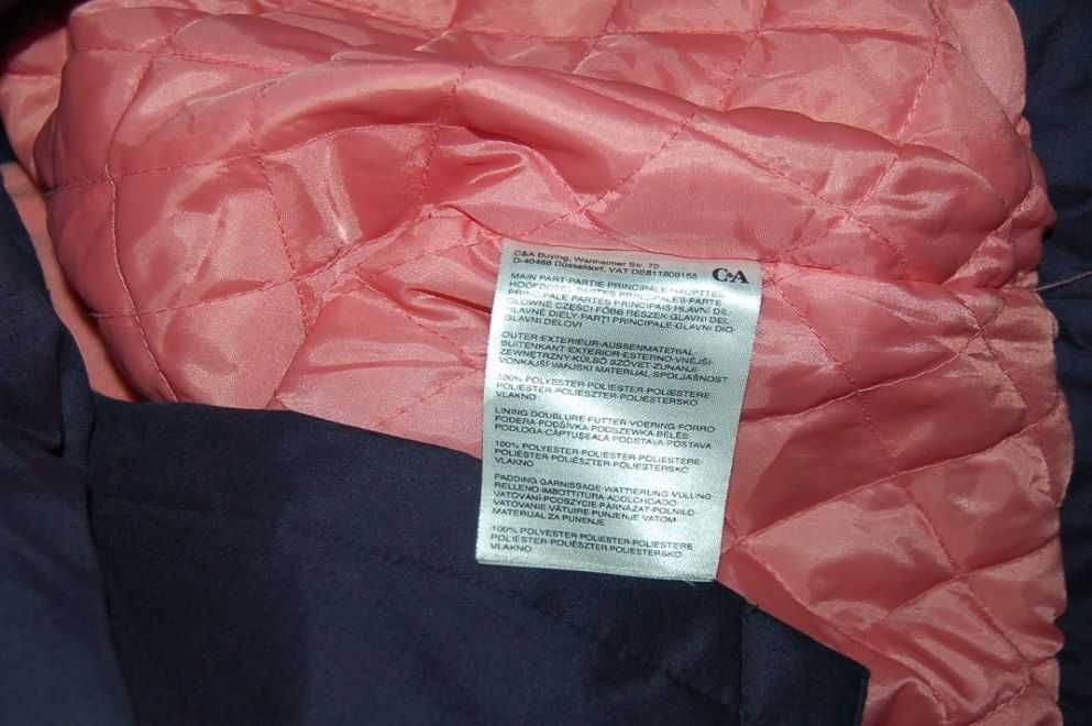 C and A RAINTEX all weather na 170cm  ROZ.S ,36, kurtka parka  jnowa