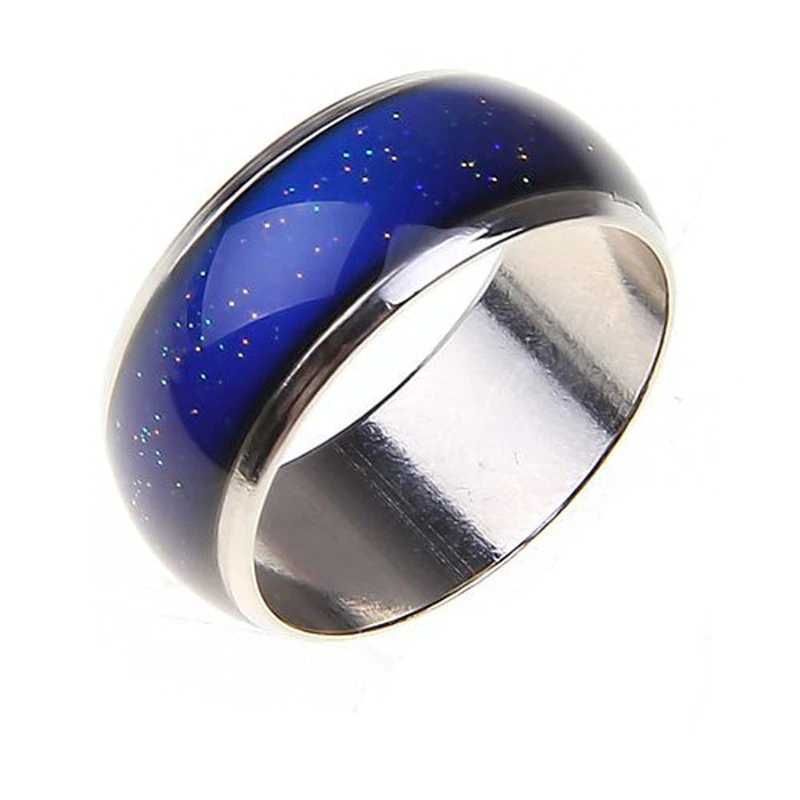 Pierścionek Zmieniający Kolor Odzwierciedla Emocje Obrączka Mood Ring