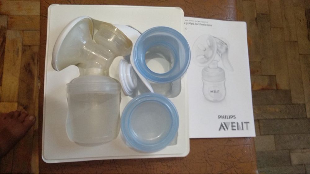 Ручной молокоотсос philips avent