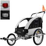 Przyczepka rowerowa 3w1 dla dzieci jogger 2 osobowa transportowa