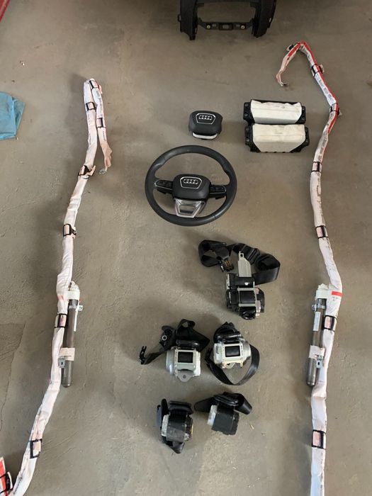 Q7 4M Безопасность безпека ремень подушка шторки Airbag