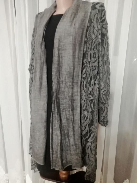 Кардиган-накидка ажурная 50-52 Италия