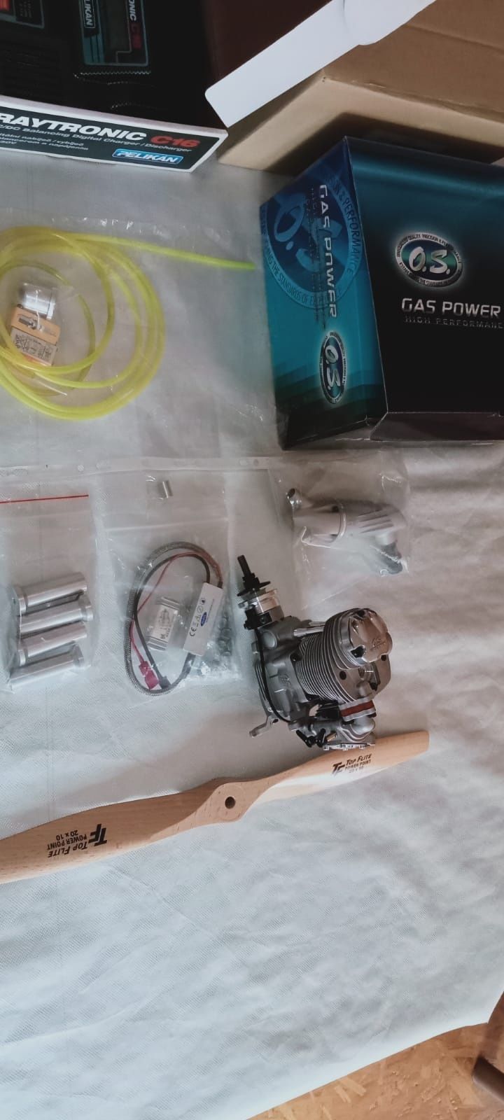 Silnik  hobby samoloty sport modelarski OS MAX GF 40 samolot