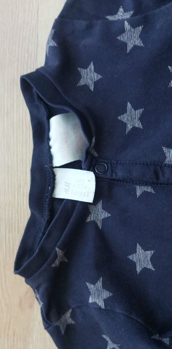 Pajac h&m 92 hm kombinezon do spania gwiazdki