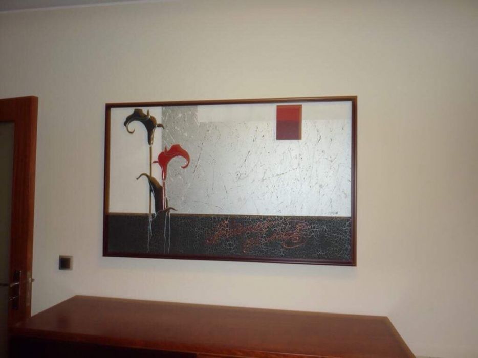 Quadro decorativo com moldura