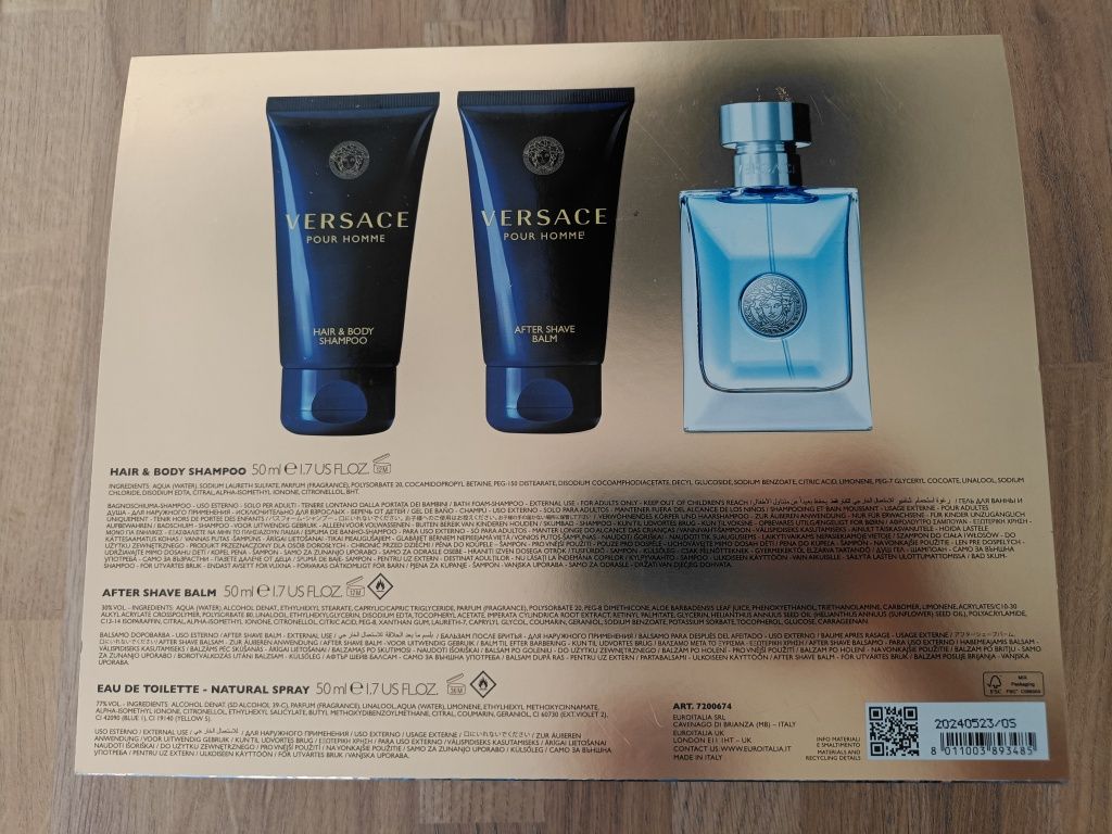 Zestaw upominkowy Versace Pour Homme