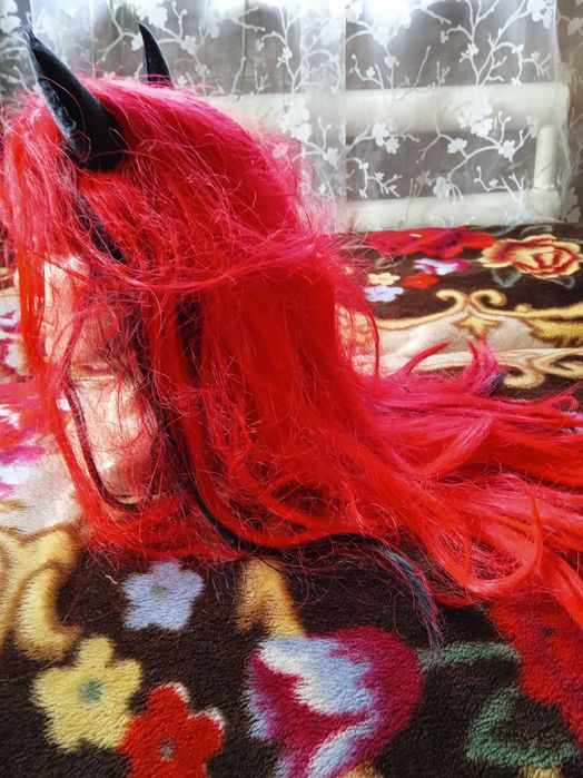 Костюм платье чертовки бесовки вампира ведьмы на хеллоуин