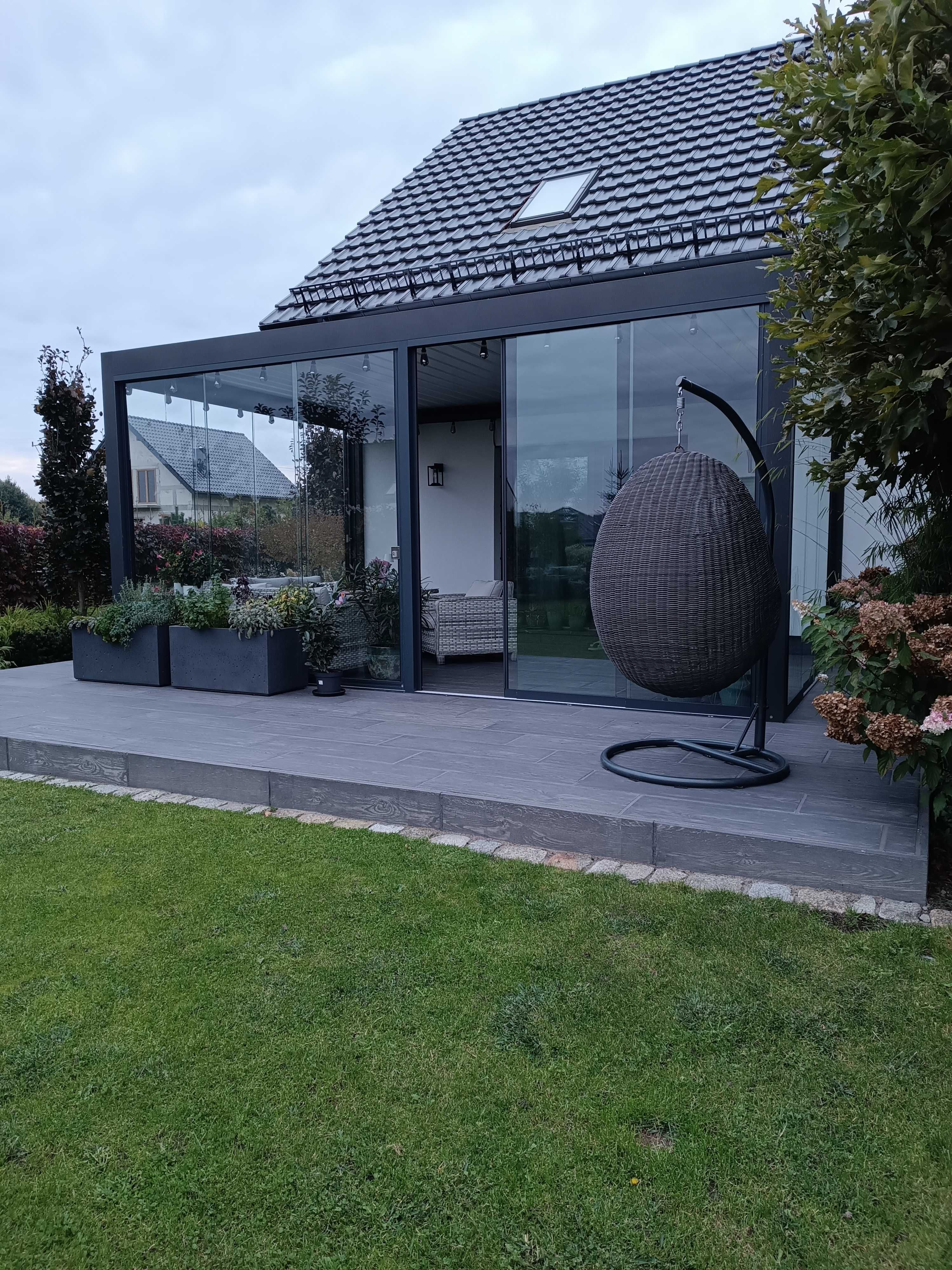 Donica betonowa 100x50x50 cm, beton architektoniczny GRAFIT PRODUCENT!