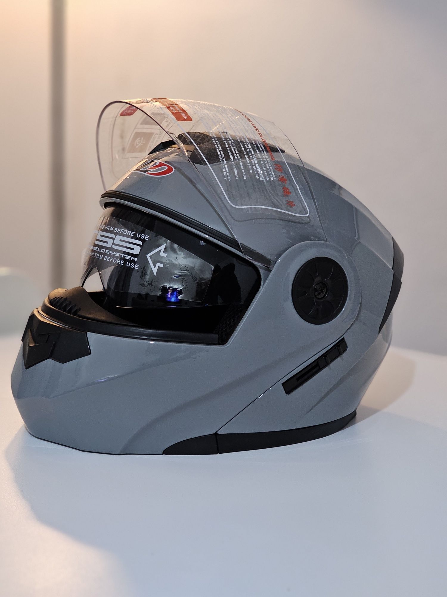 Capacete Modular HELMETS com Óculos Sol