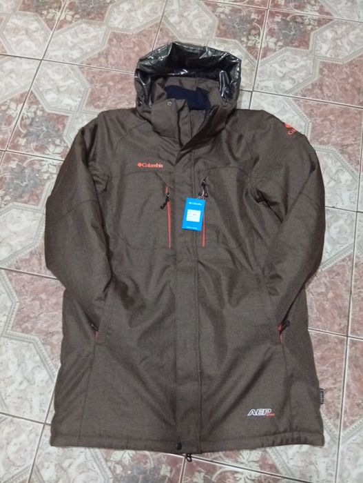 Длинная мужская ,зимняя куртка. Микрофиба.